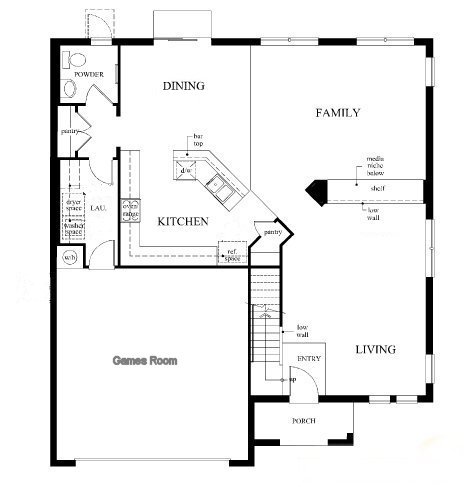 Floor Plan Lower Level